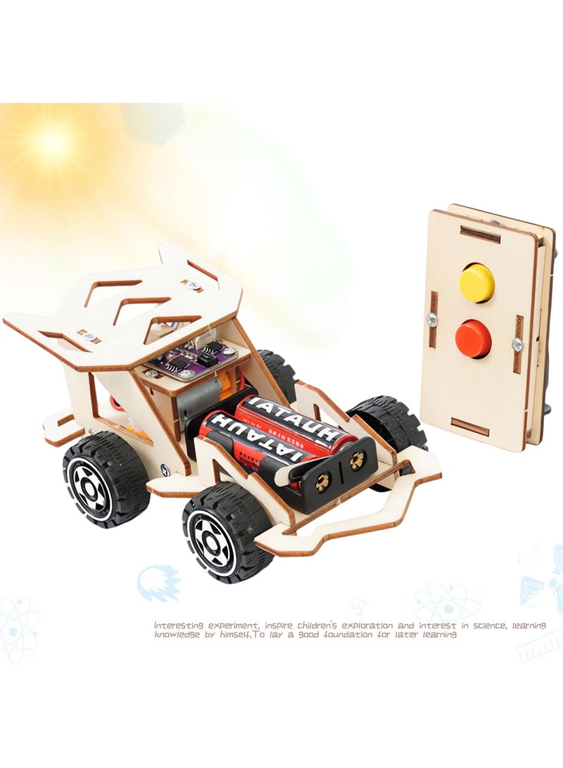 Solar Car Model Kits to Build Science kit Science Experiment Kit for Applicable to Youth Age Robotic Stem Project Build Educational DIY STEM Set - Image 1